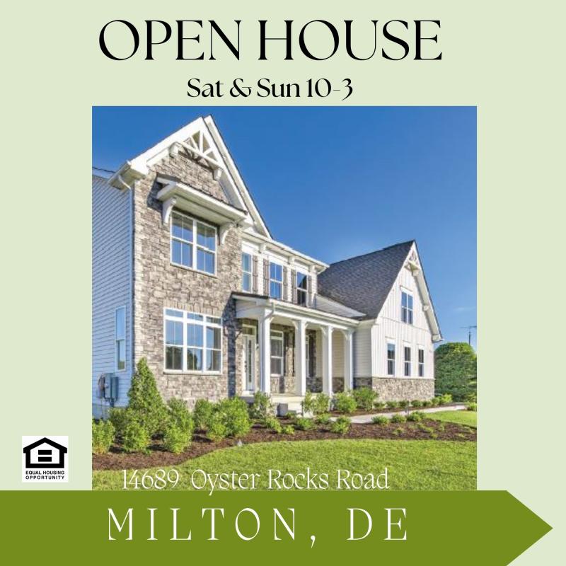 Milton Open House Sat & Sun 10-3 in Milton